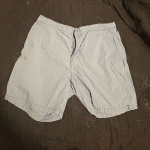 Old Navy Men's Sky Blue Flat Front Shorts
